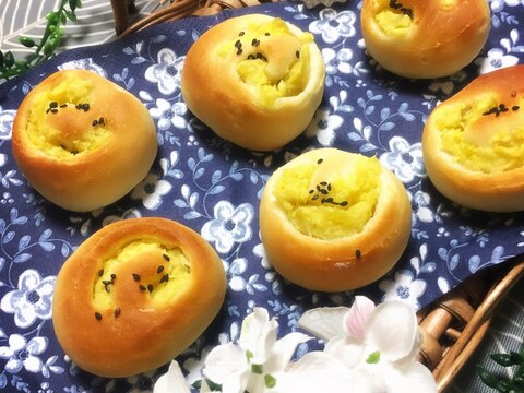 一口サイズ♡スイートポテトパン♡